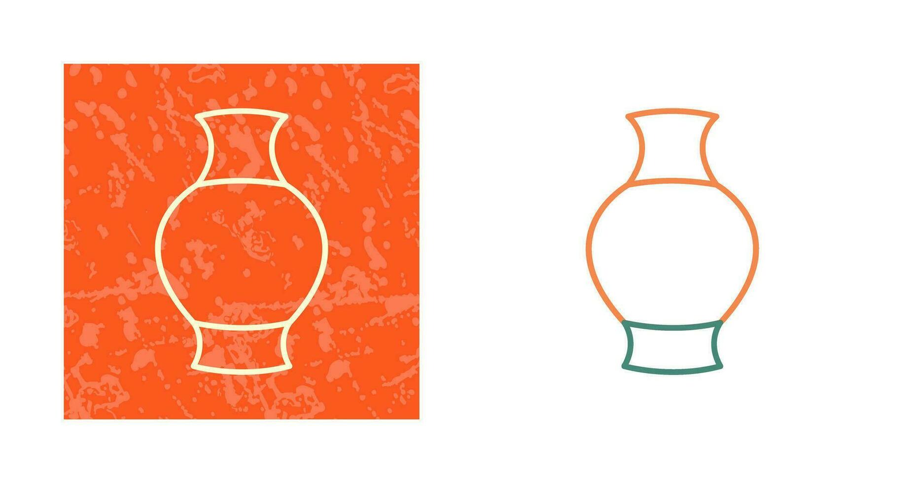 Antique Jar Vector Icon