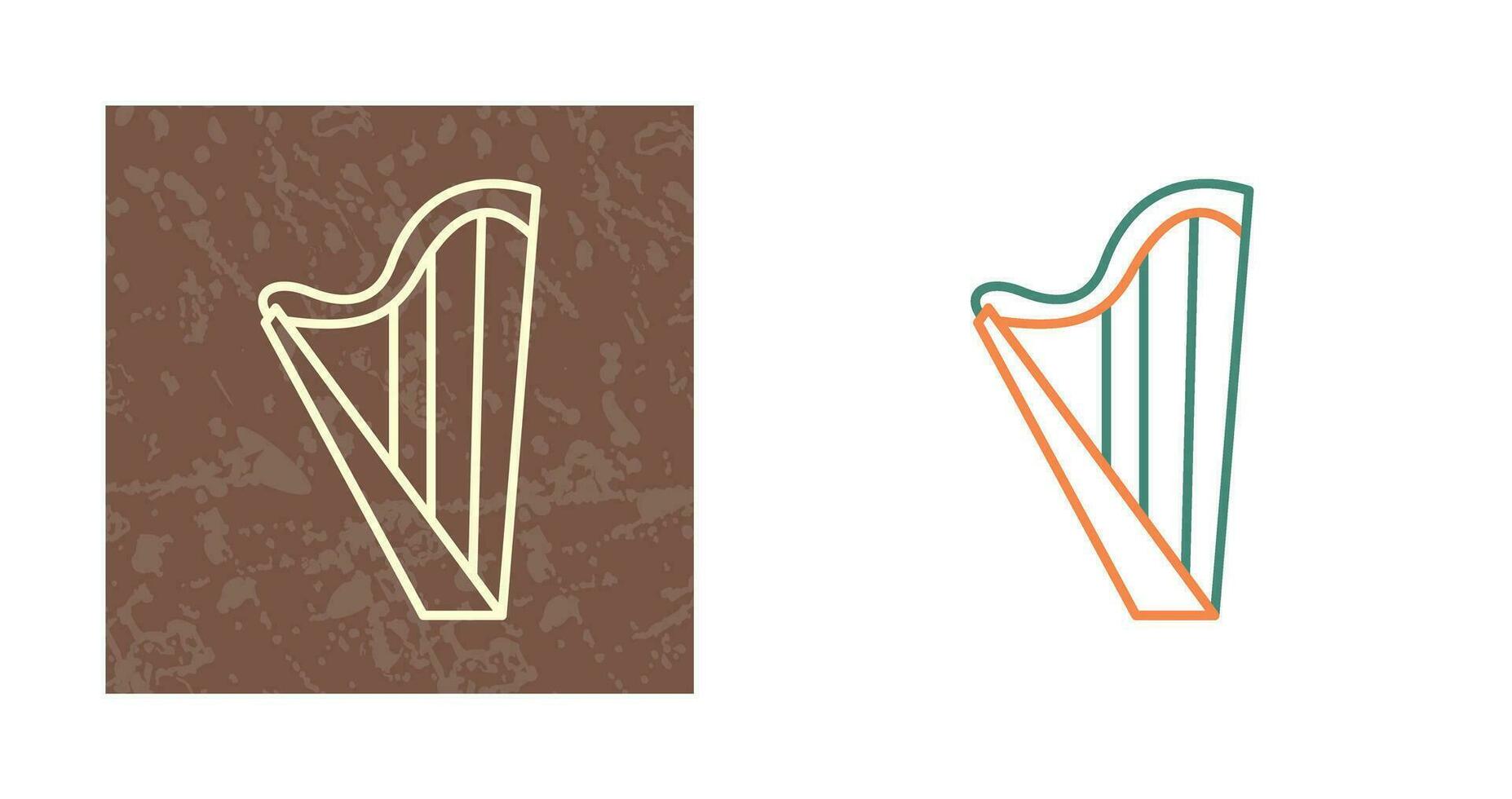 Harp Vector Icon