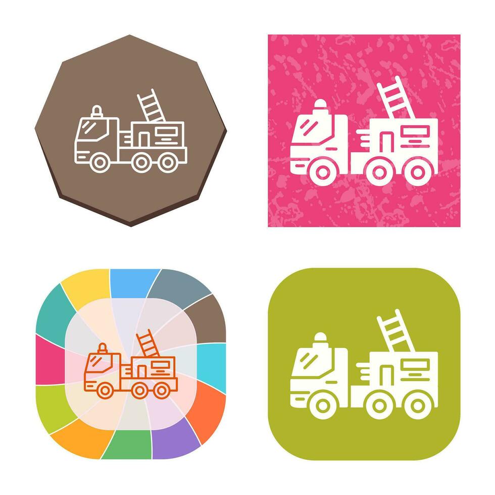 Fire Truck Vector Icon