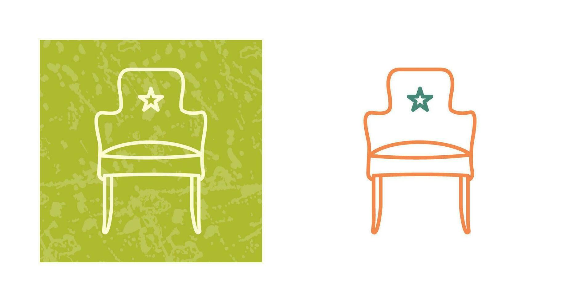 icono de vector de asiento