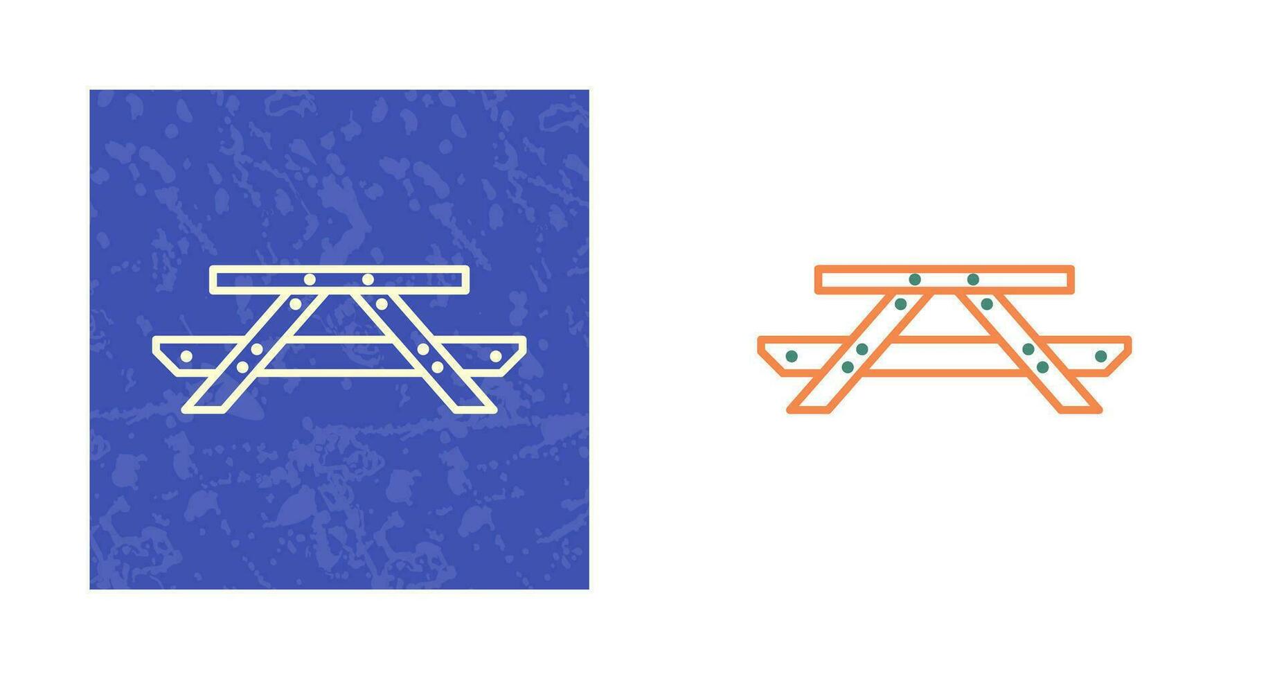 Picnic of Table Vector Icon