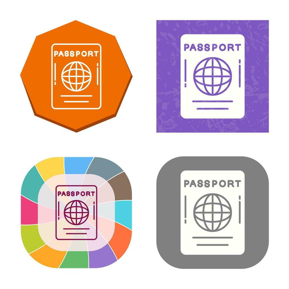 Passport Vector Icon