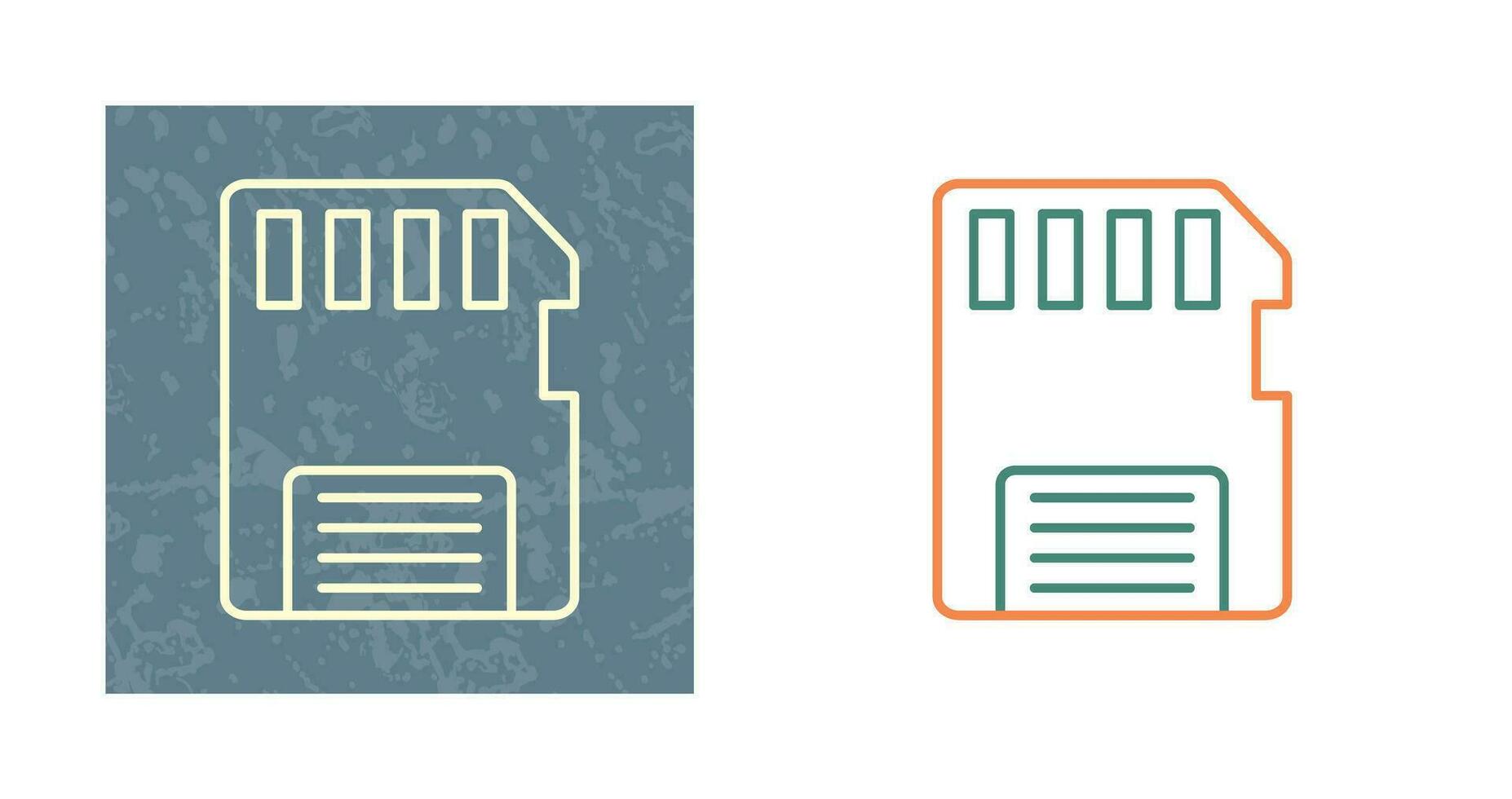 Memory Card Vector Icon