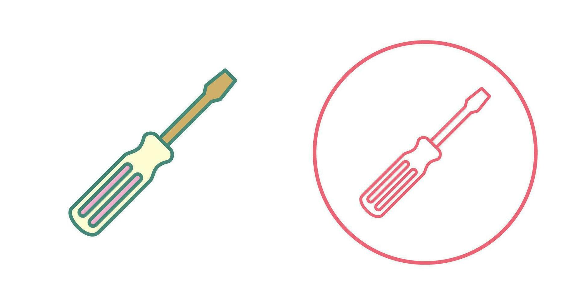 Screw driver Vector Icon