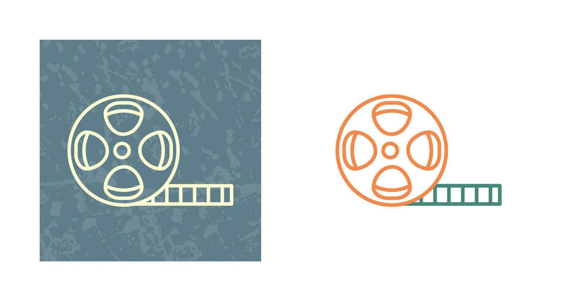 Film Reel Vector Icon