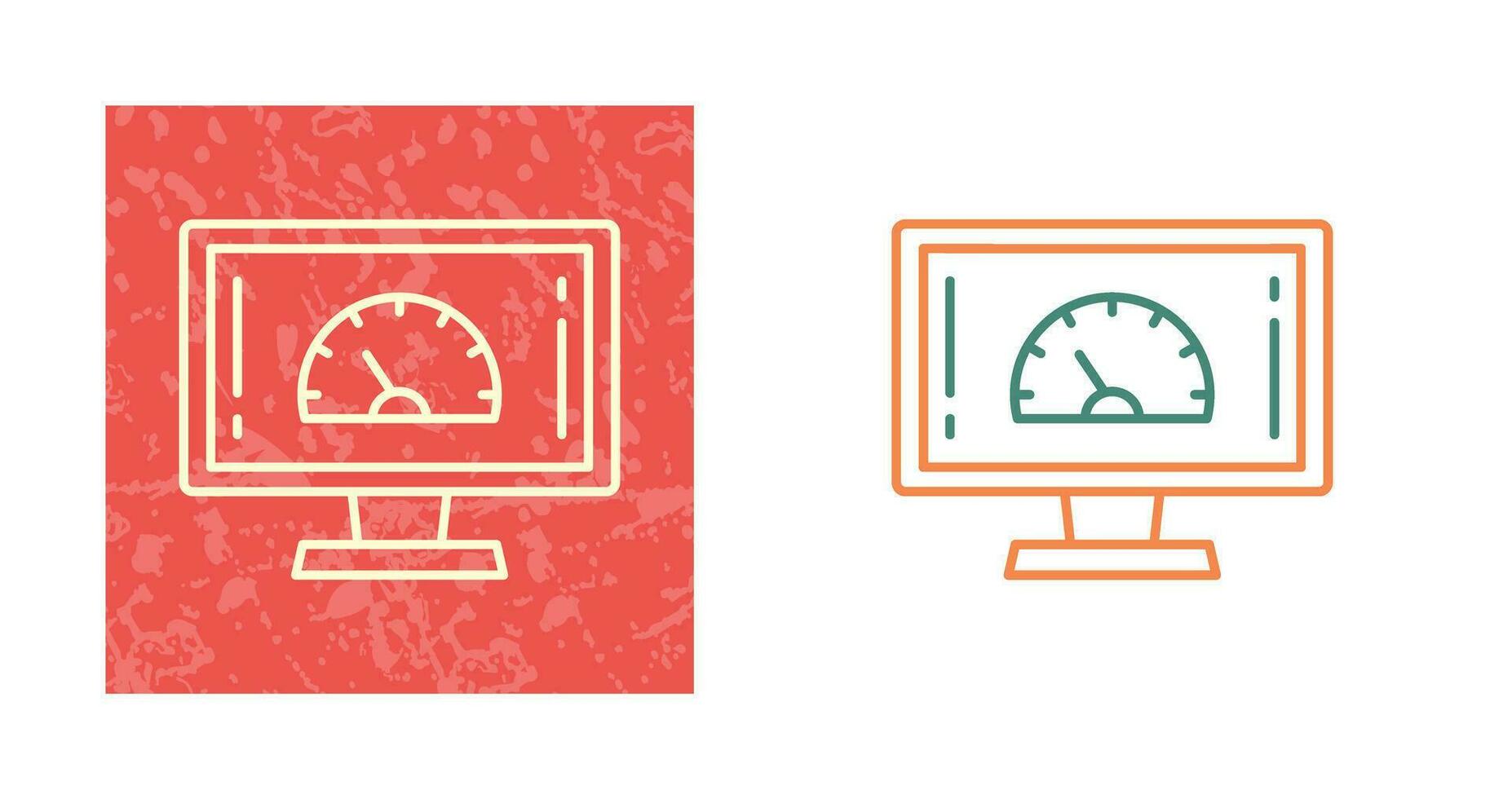 Speed Test Vector Icon