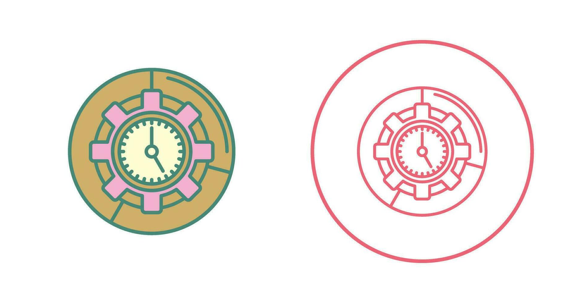 Time Management Vector Icon