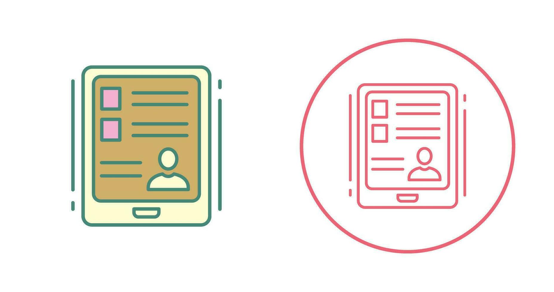 Tablet Vector Icon