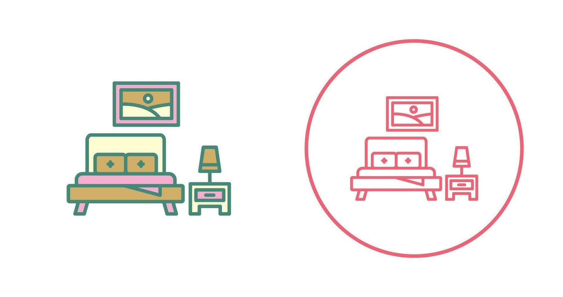 Bedroom Vector Icon