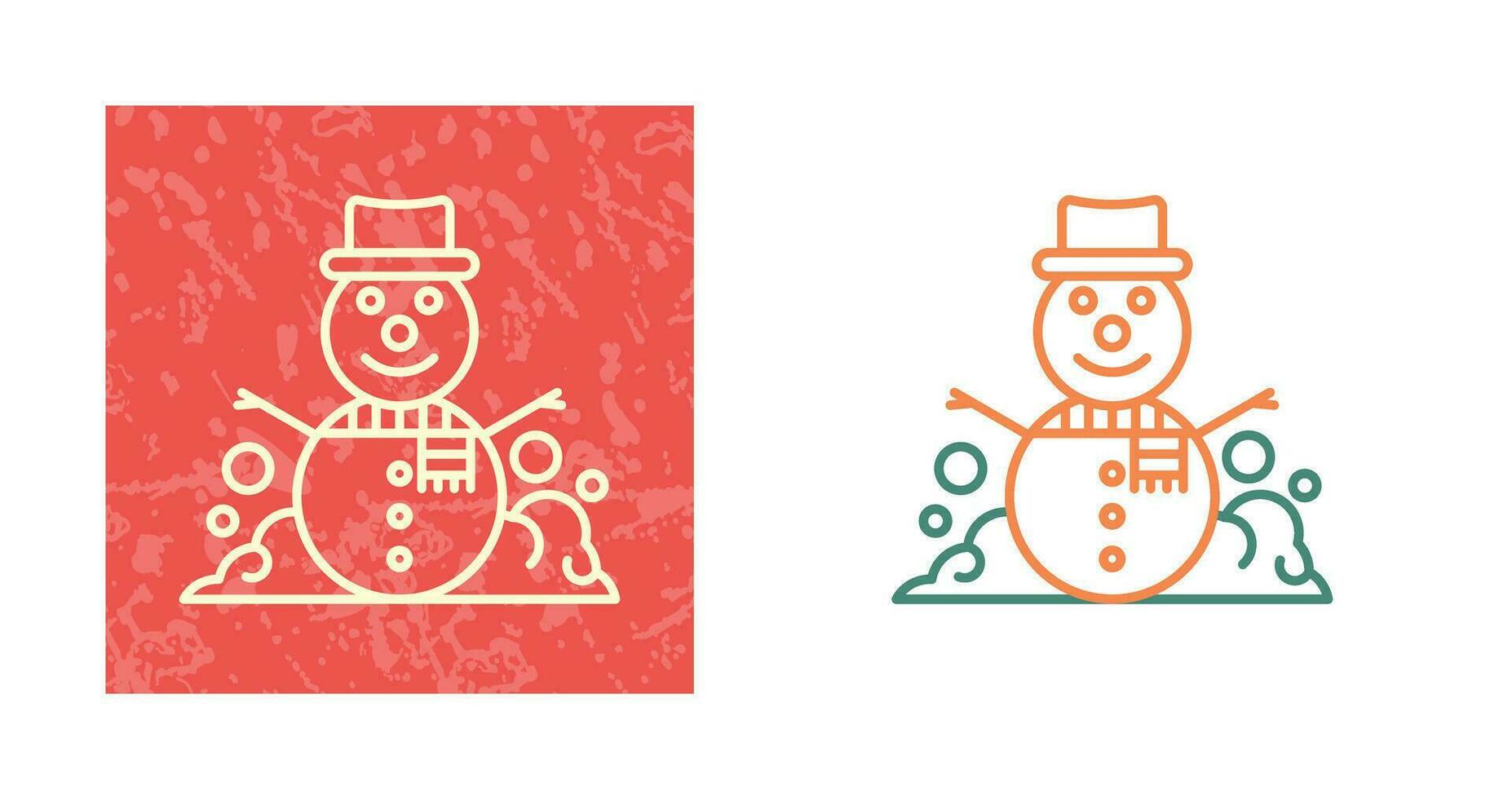 Snowman Vector Icon