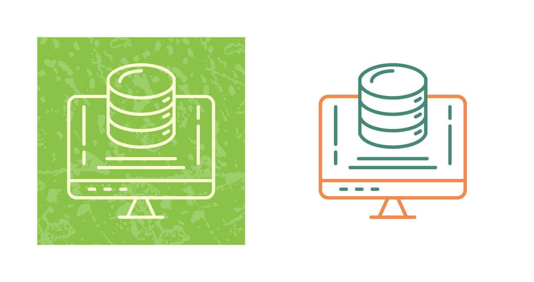 Data Storage Vector Icon