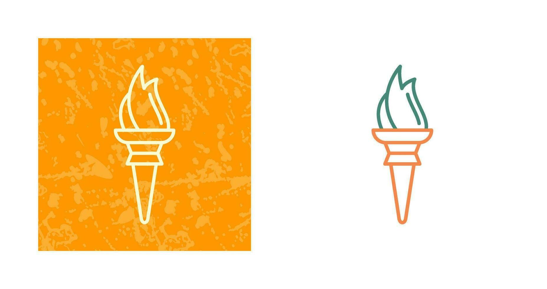 Torch Vector Icon