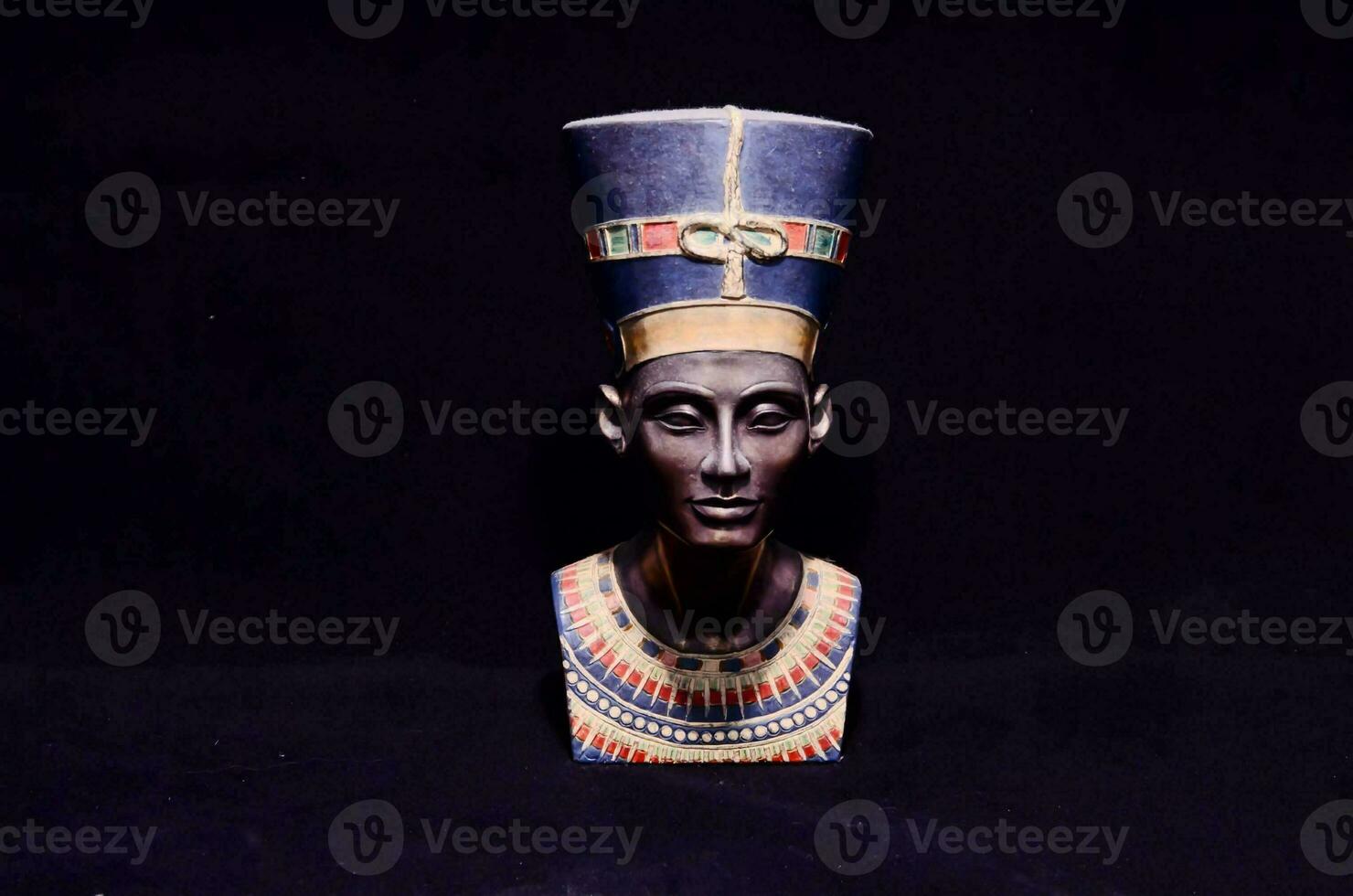 an egyptian bust of the queen nefertiti photo