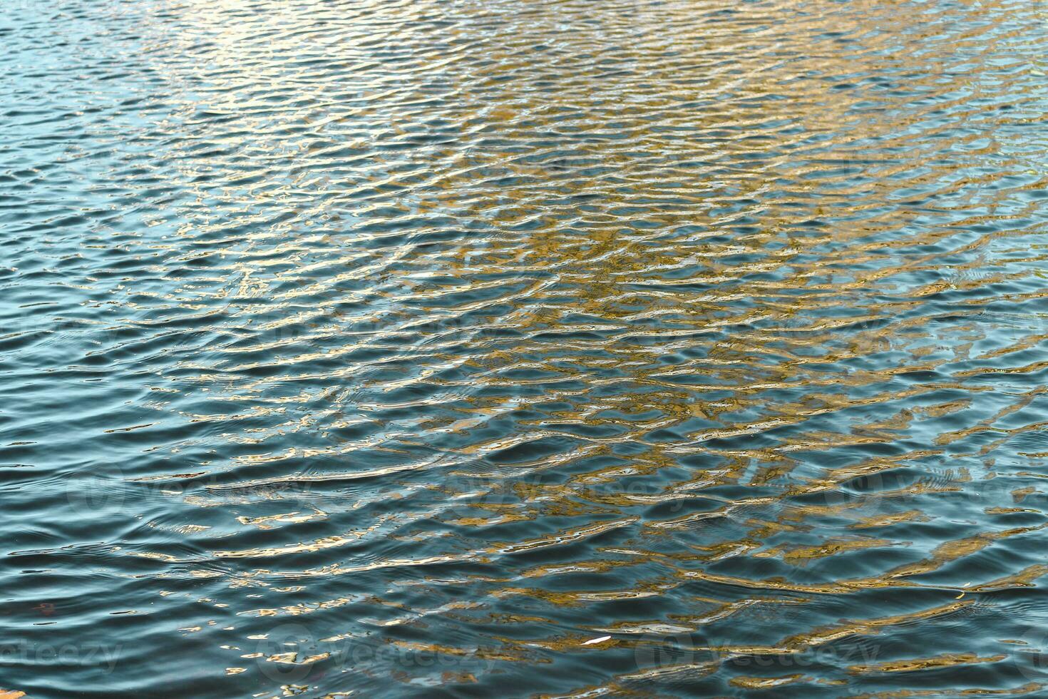 río superficie textura, olas brillante en el Dom. foto