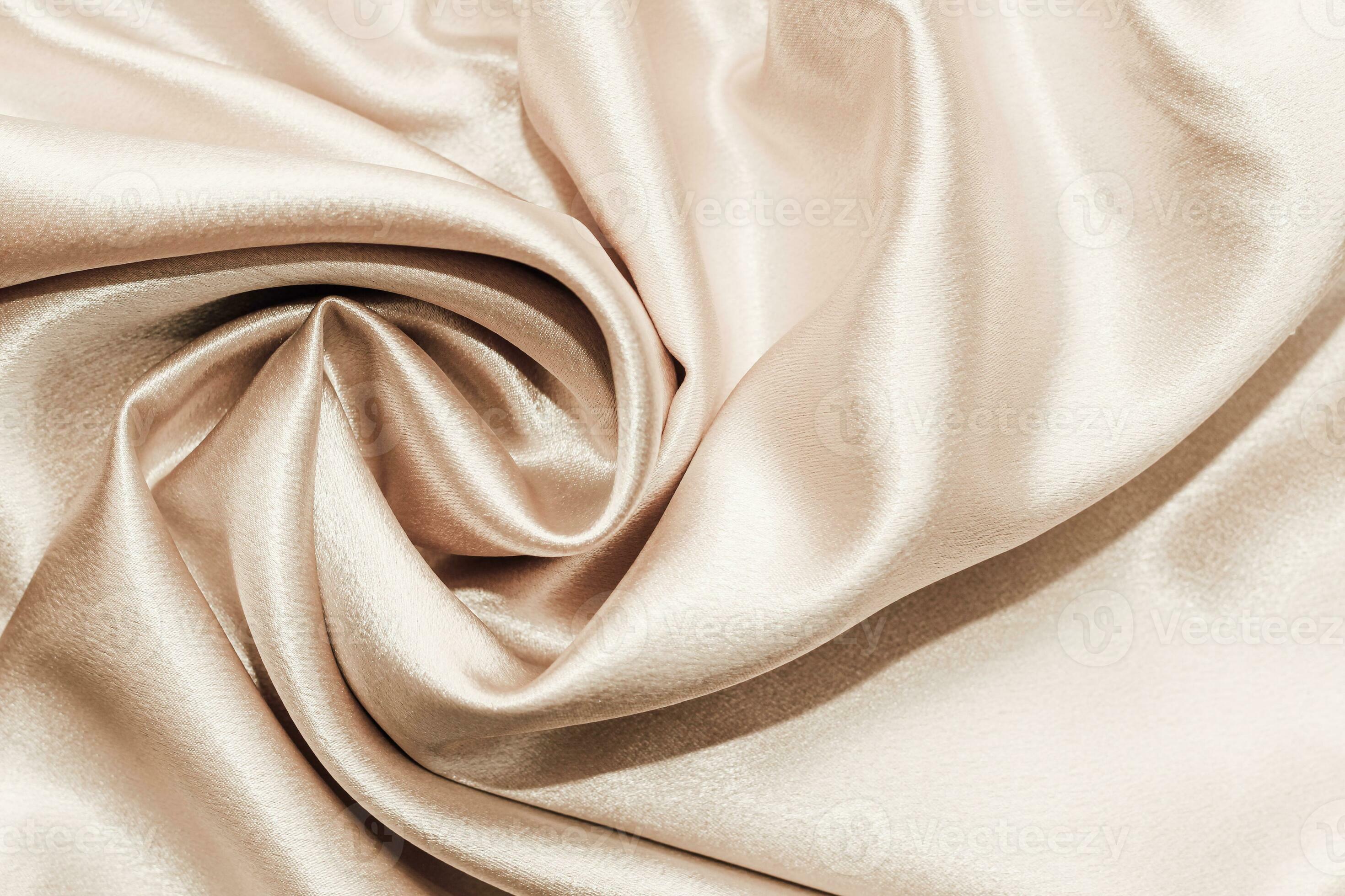 Beige silk fabric texture, Satin fashion Background for content. 34704635  Stock Photo at Vecteezy