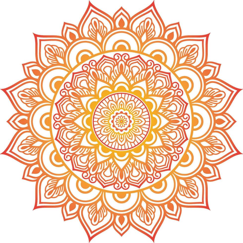 Mandala Design for multipurpose use vector