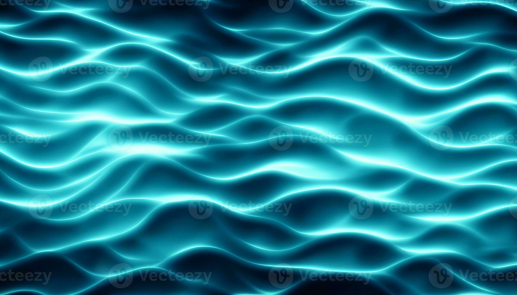 AI generated Abstract blue water waves background with liquid fluid texture photo