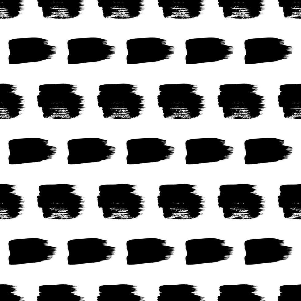 Seamless Pattern with hand drawn scribble smears vector