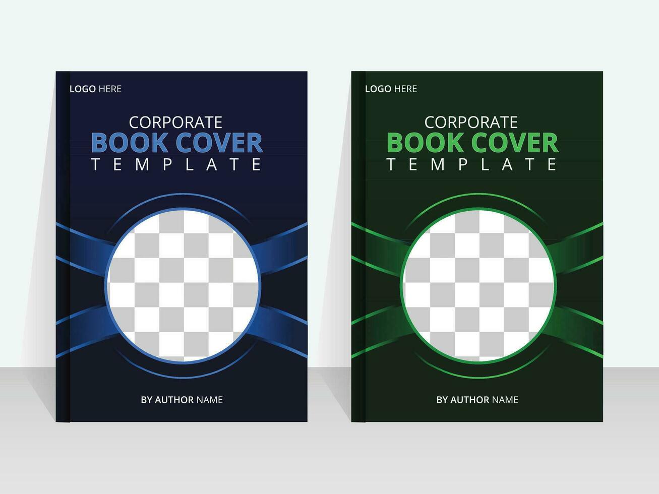 Creative book cover design template vector