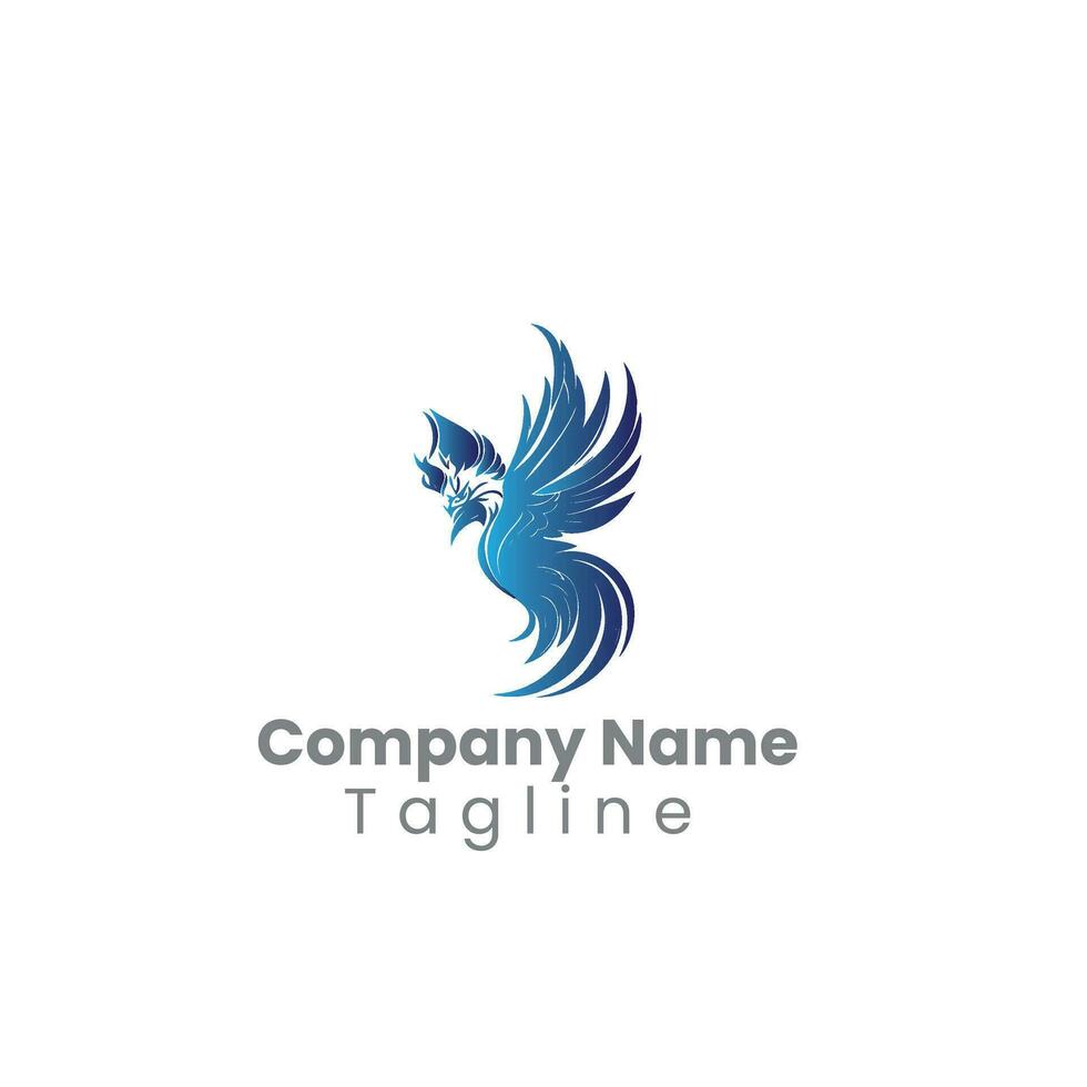 Bird logo design vector