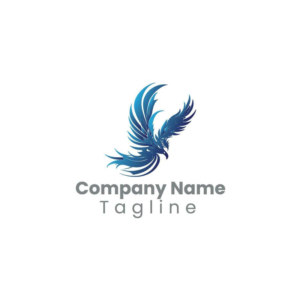 Bird logo design vector