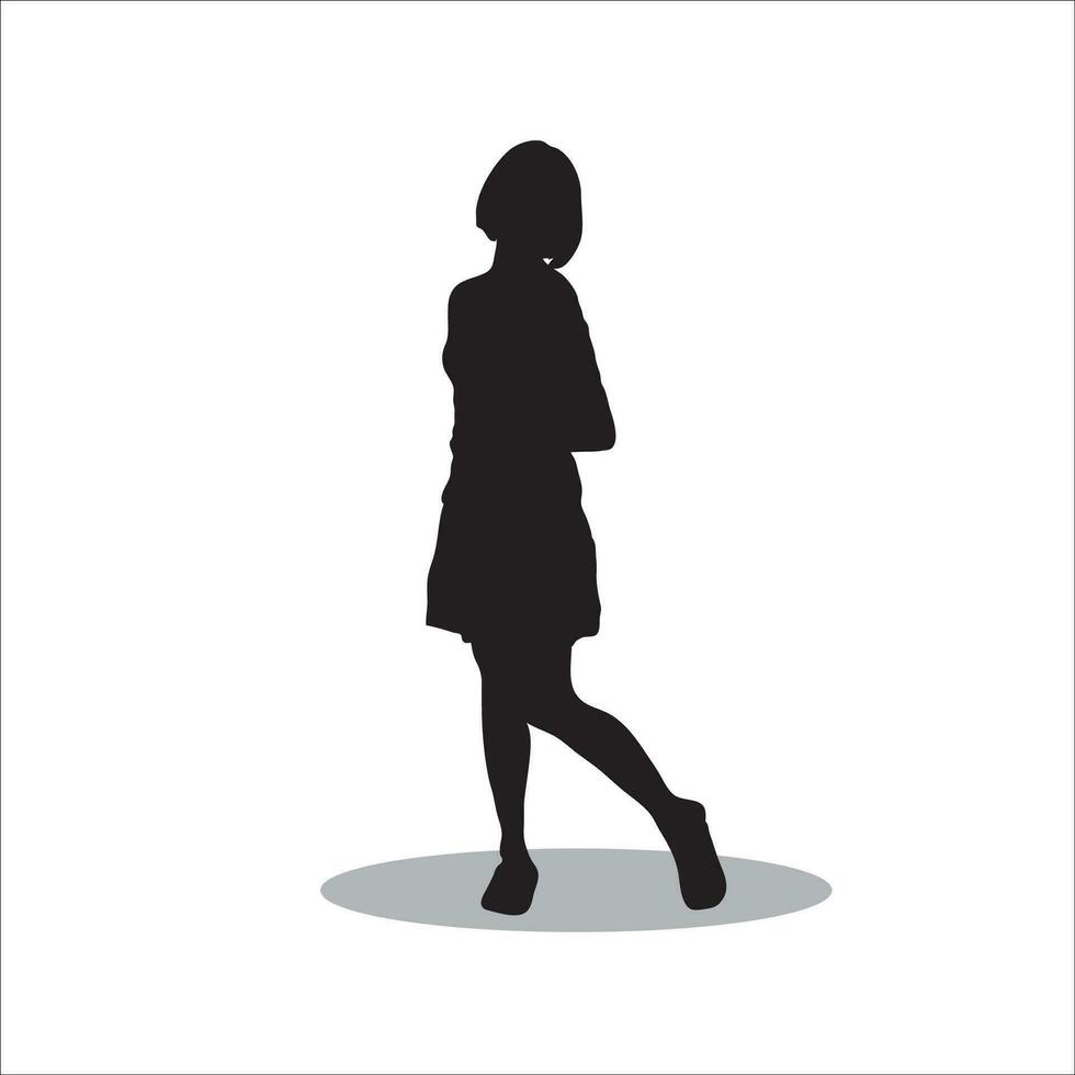 Women silhouette vector