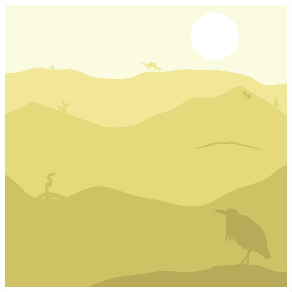 paisaje diseño valores vector ilustración