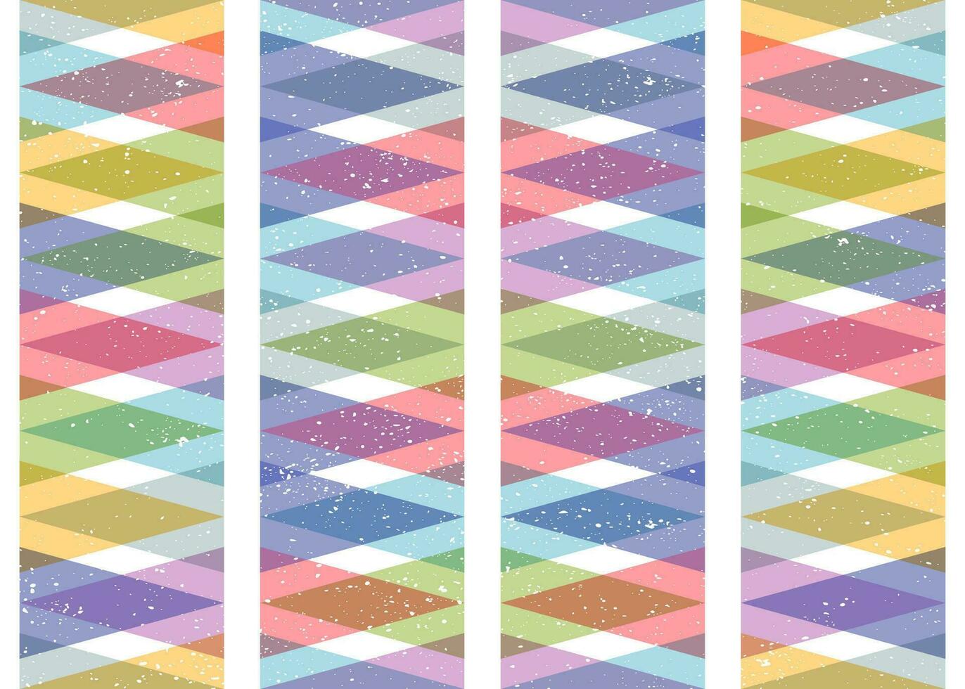 Vector vintage seamless pattern for Christmas. Retro funny pattern for holidays. Vintage funny texture