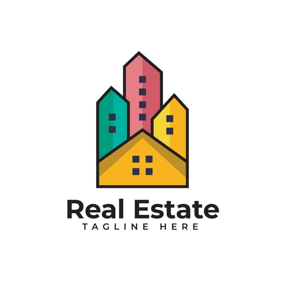 Real Estate Logo Design vector