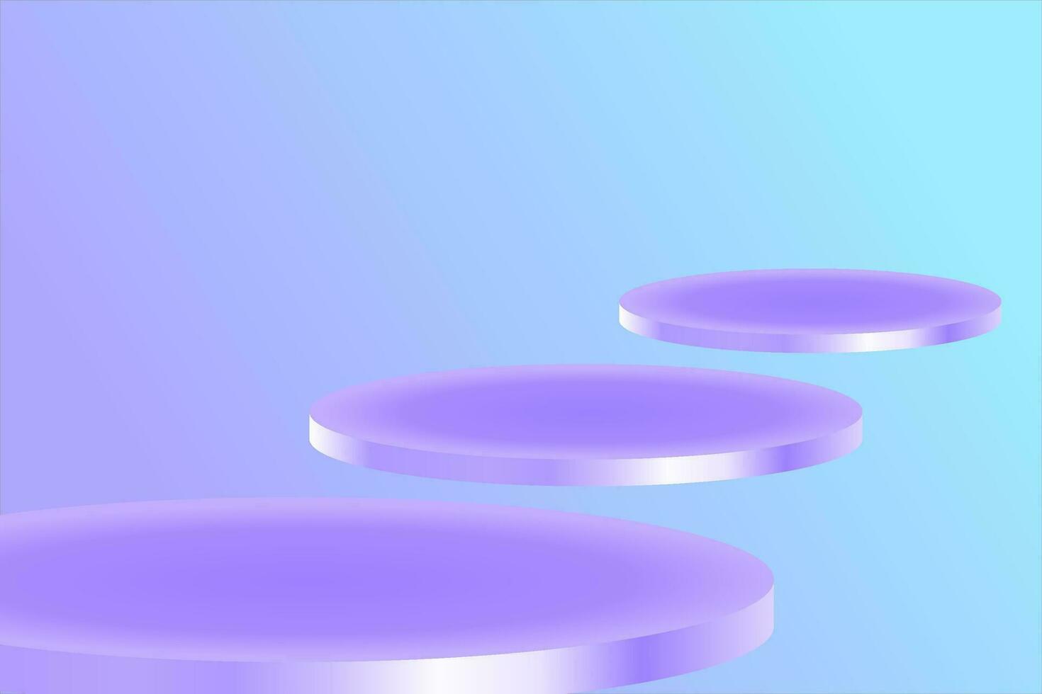 Elegant backgrounds and podiums for promotional events look classy vector