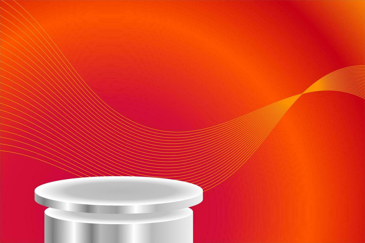 Elegant backgrounds and podiums for promotional events look classy vector