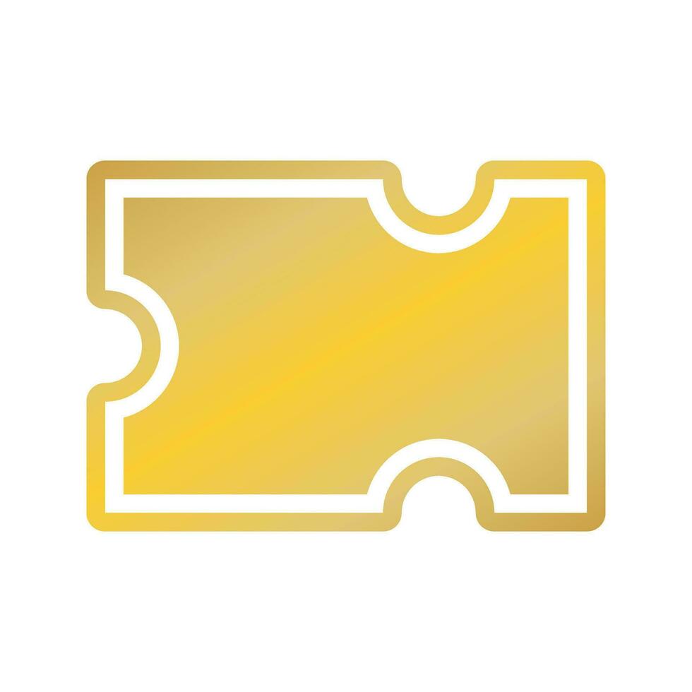 ticket icon on white background. Vector illustration. Eps 10