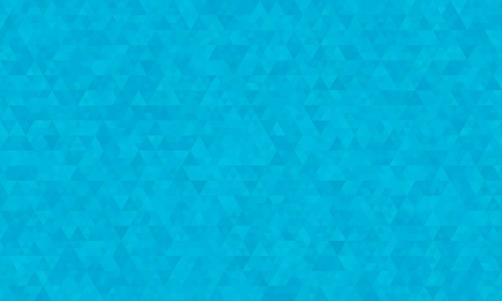Abstract geometric background, pattern of triangles in blue-cyan, design for poster, banner, card and template vector