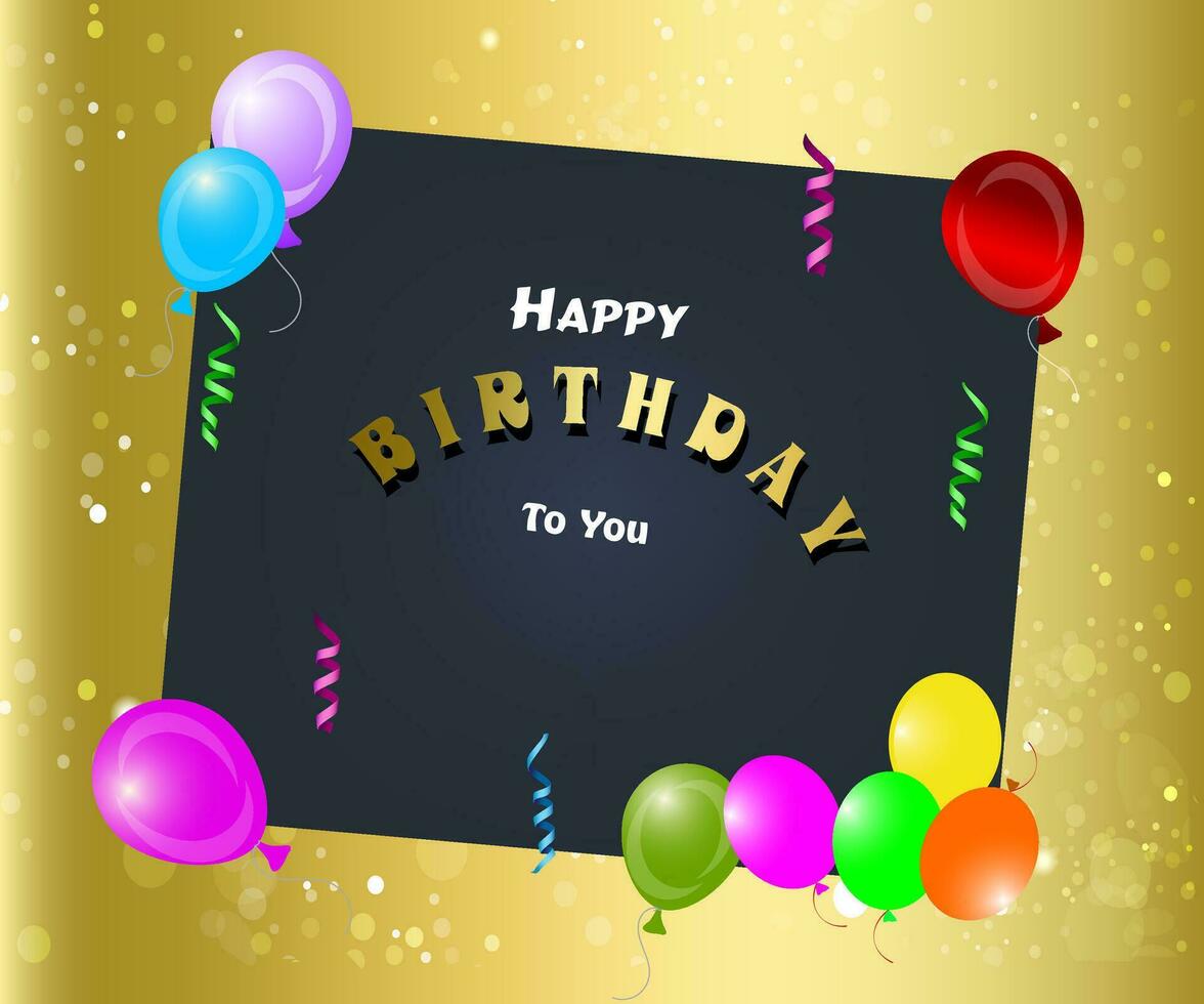 Happy Birthday Neon Text Vector. Happy Birthday neon sign, design template, modern trend design, night neon signboard, night bright advertising, light banner. Editing text neon sign. vector
