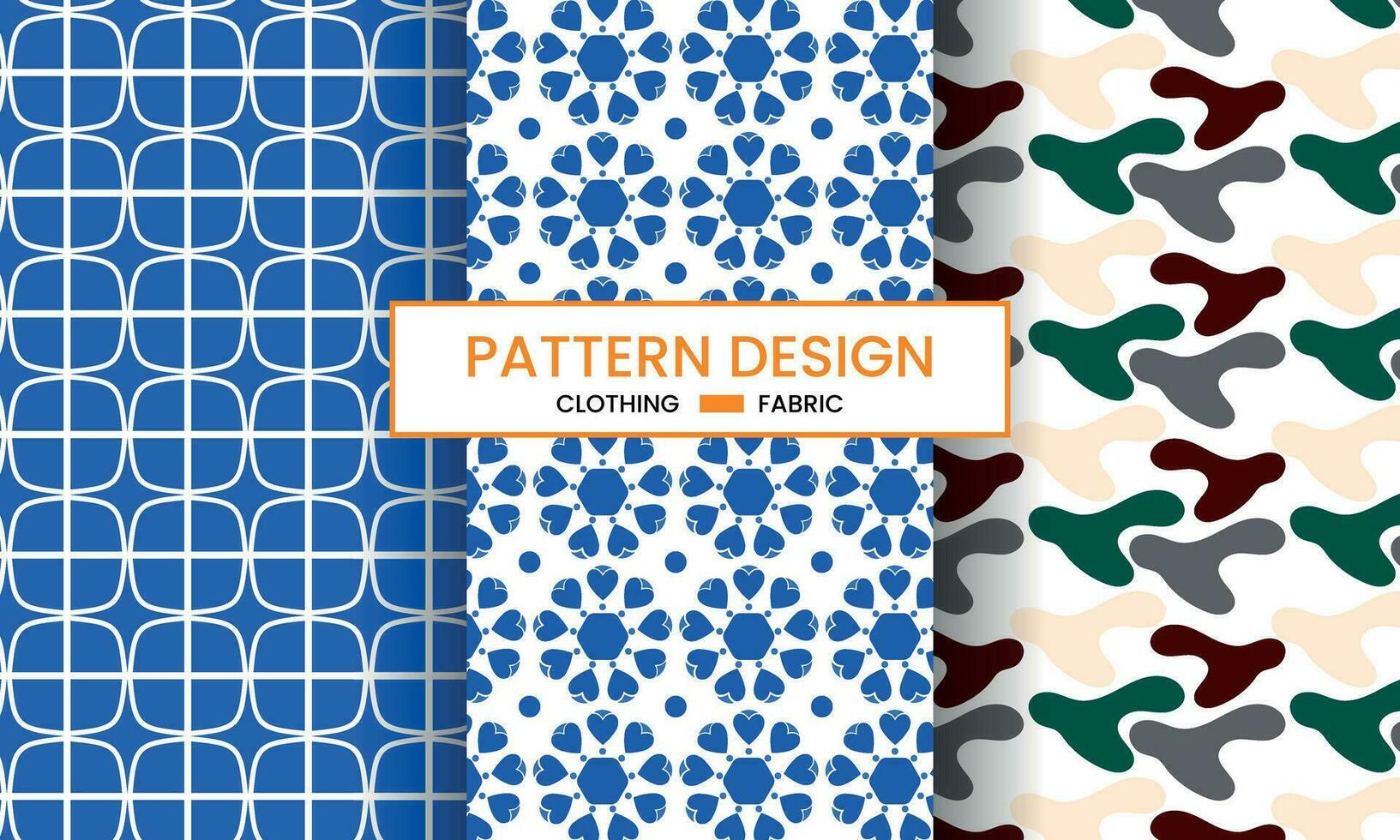 Vector seamless clothing pattern design.