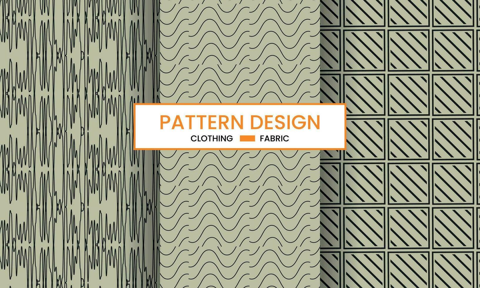 Vector seamless clothing pattern design.