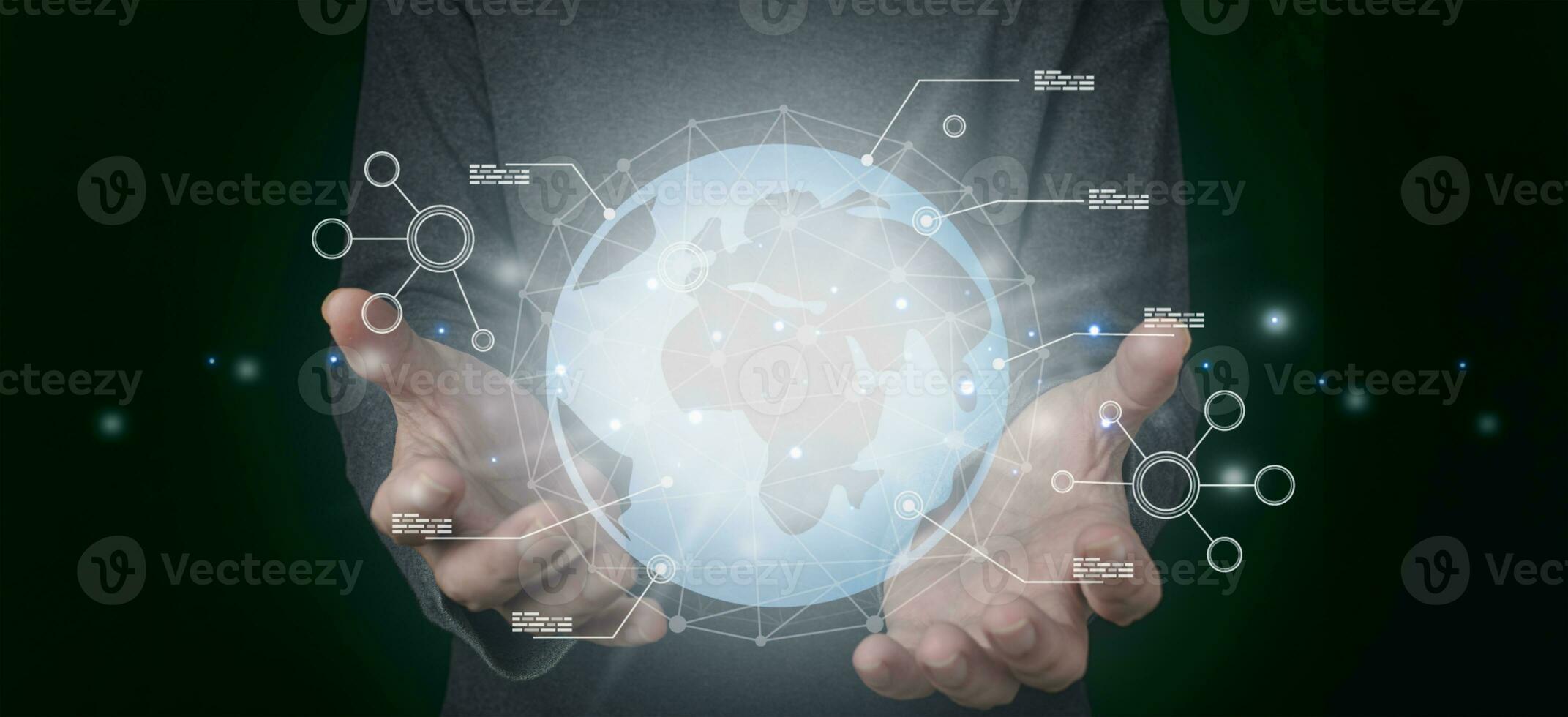 Cutting-edge tech AI, data access, 5G drives business success, growth, and innovation, attracting diverse markets and enhancing services for added value and customer satisfaction. photo