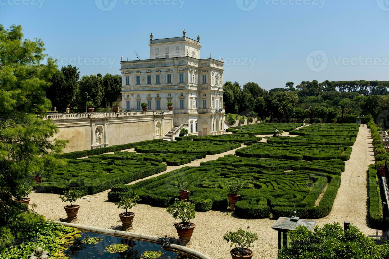 villa pamphili en roma, italia foto