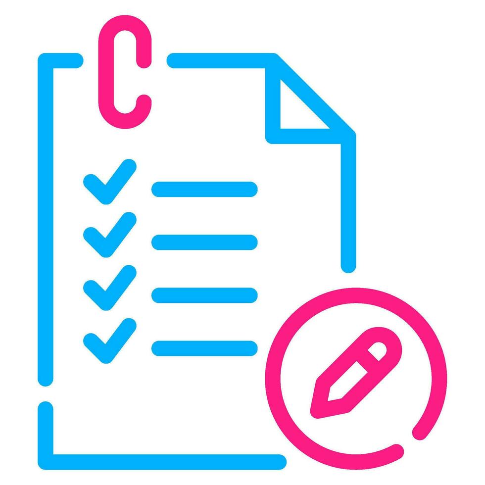 Design Brief icon illustration for web, app, infographic, etc vector