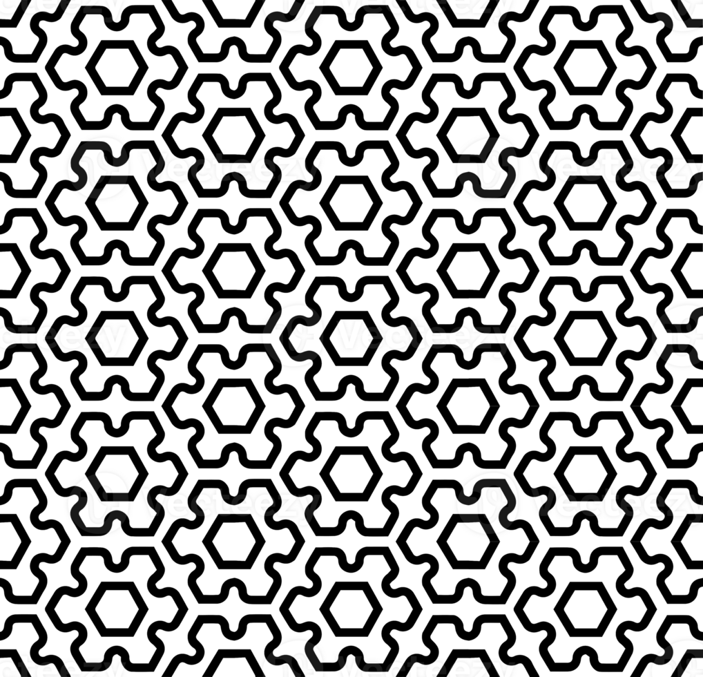 Black seamless abstract pattern. Overlay for background and backdrop. Ornamental design. PNG graphic illustration with transparent background.