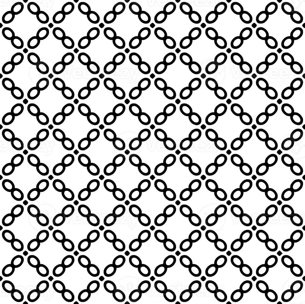 Black seamless abstract pattern. Overlay for background and backdrop. Ornamental design. PNG graphic illustration with transparent background.