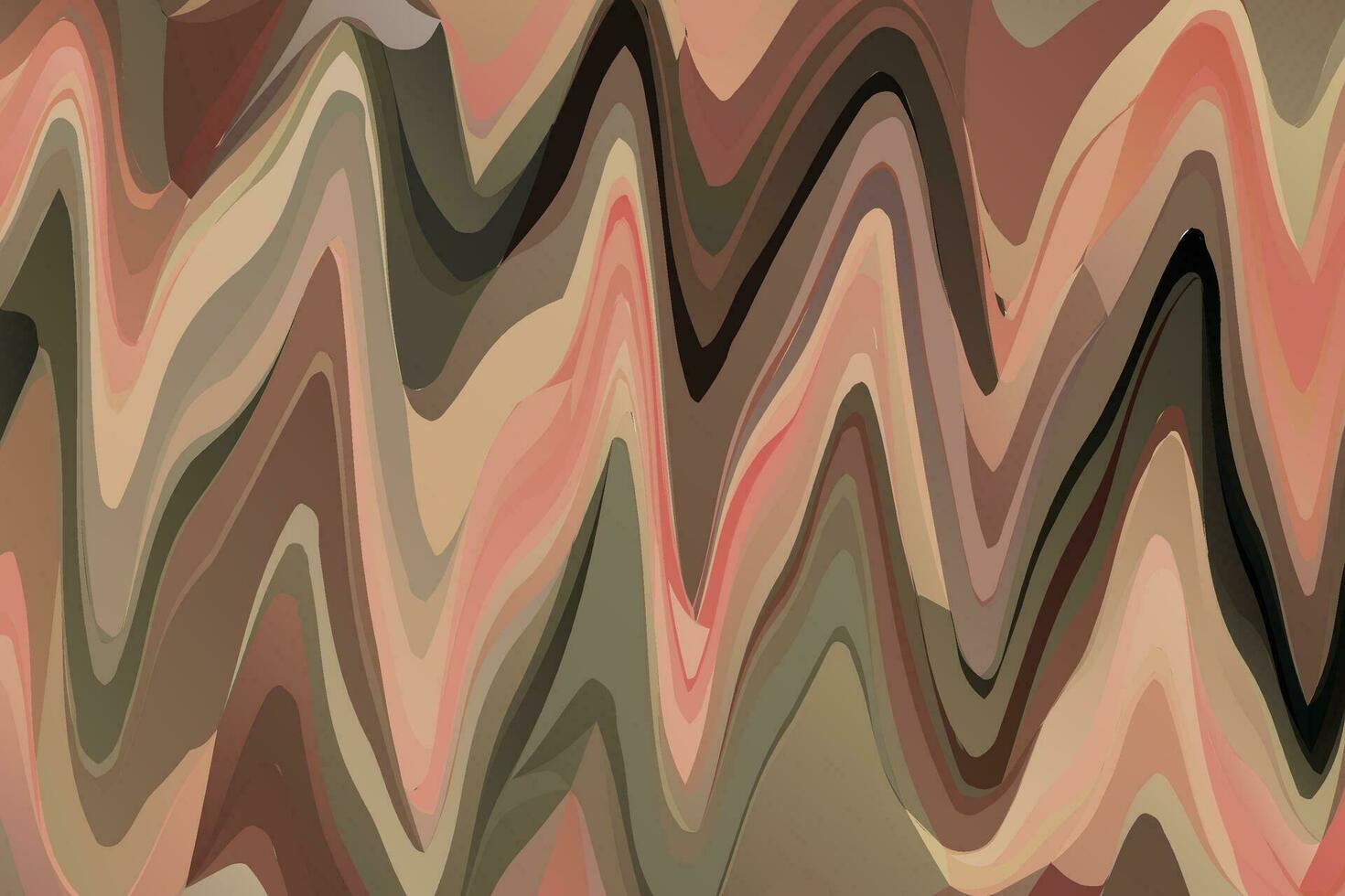 Abstract Liquid Paint Liquified Picture Colorful Design vector