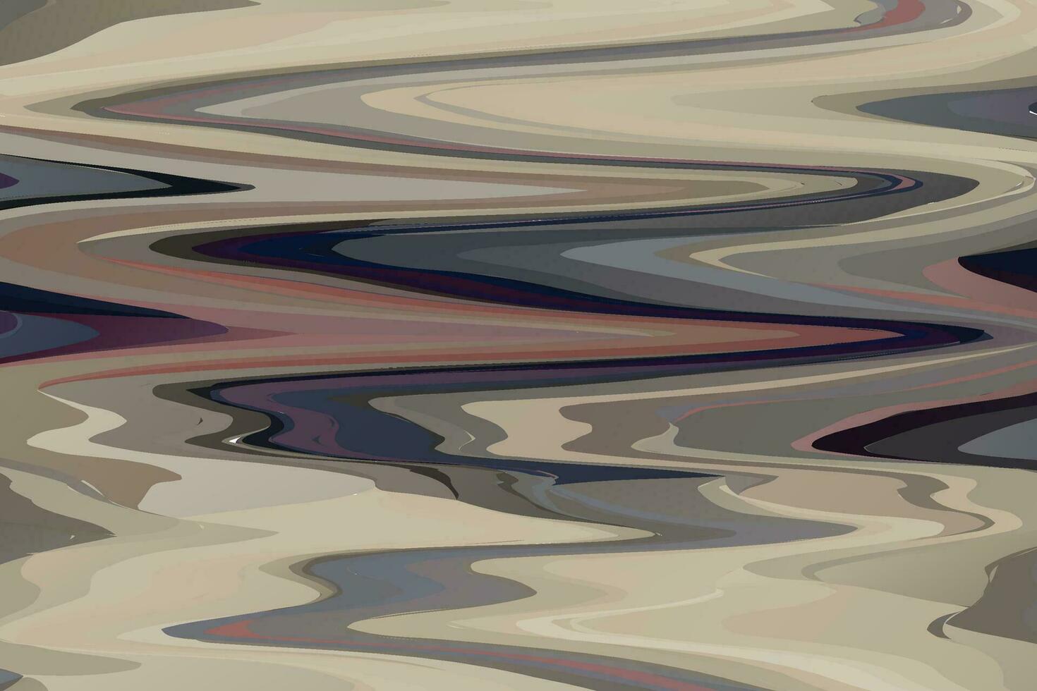 Abstract Liquid Paint Liquified Picture Colorful Design vector