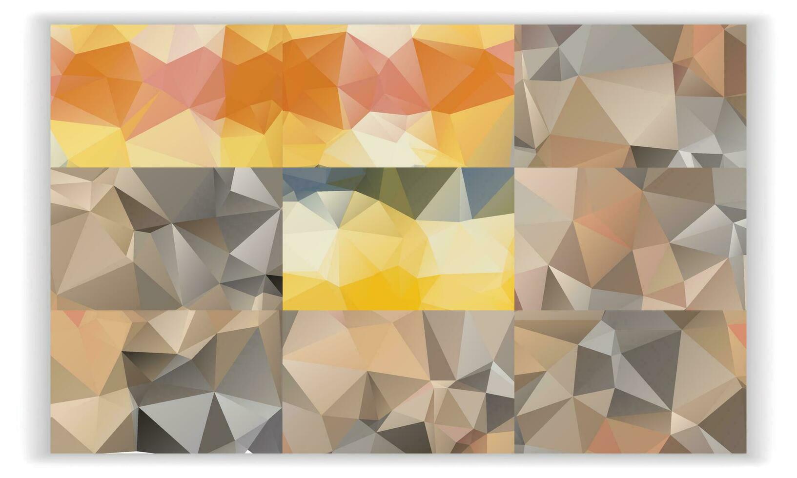 Triangular abstract background vector