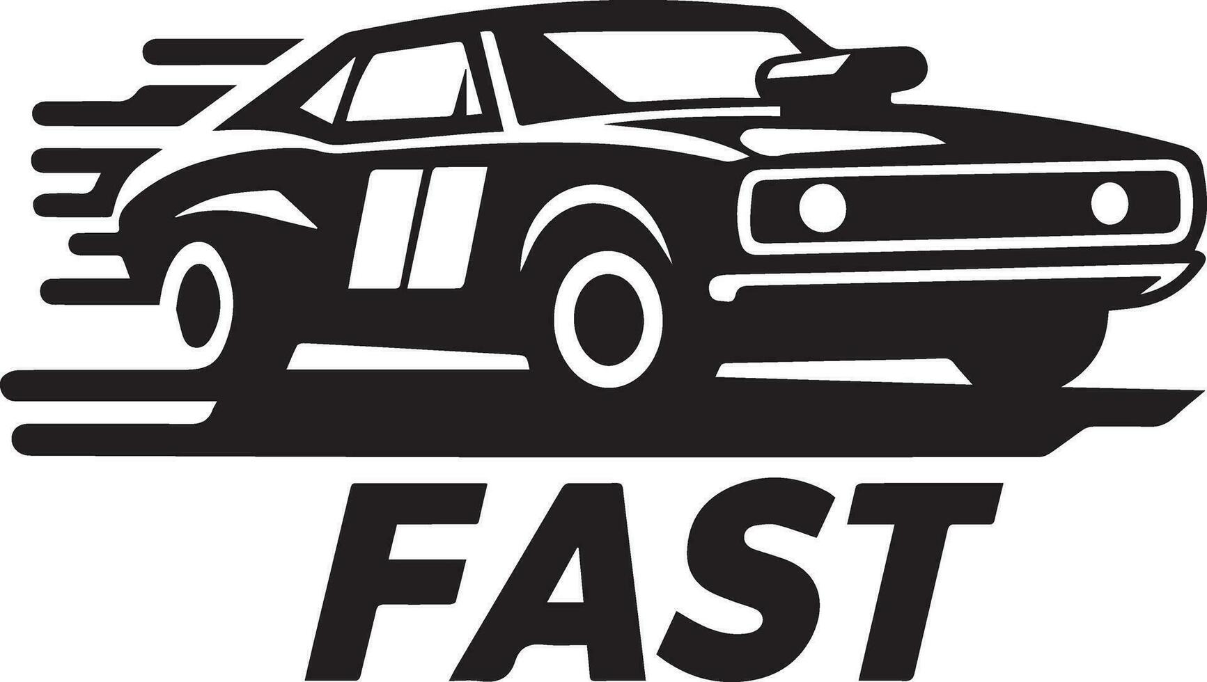 coche logo vector silueta ilustración