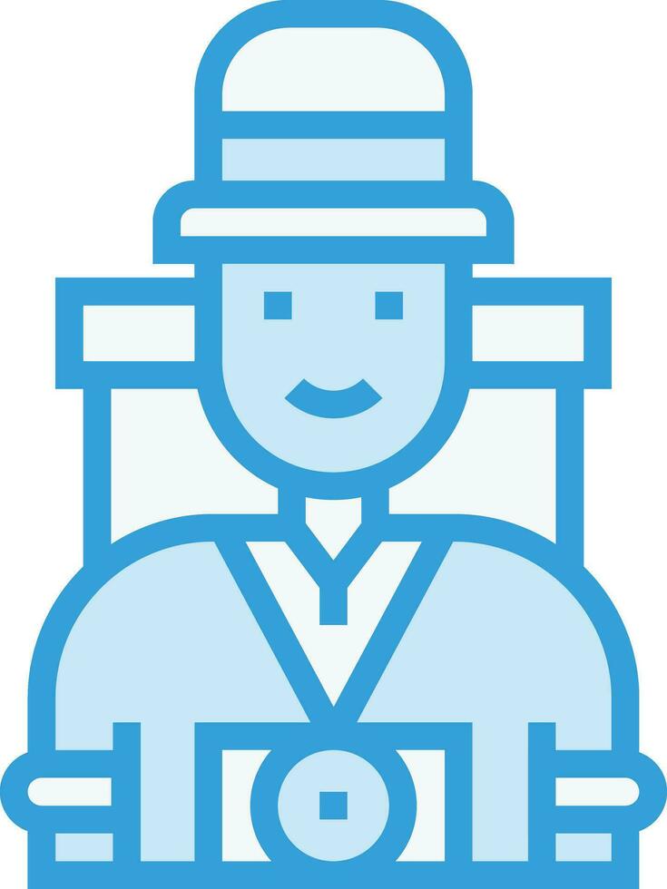 Tourist Vector Icon Design Illustration