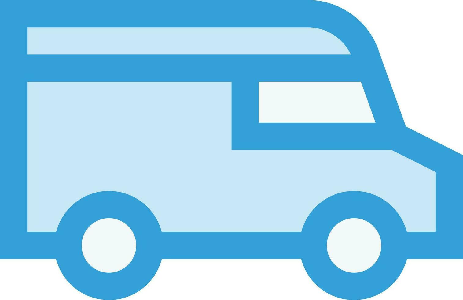 Delivery Van Vector Icon Design Illustration