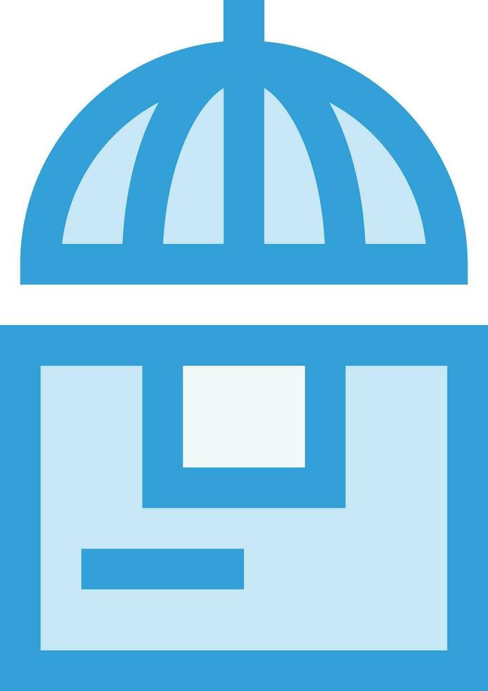 Parcel Protection Vector Icon Design Illustration