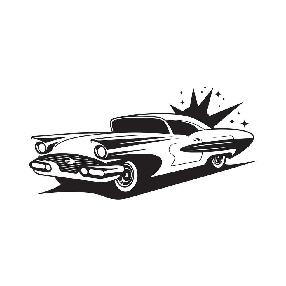 Classic Car image vector