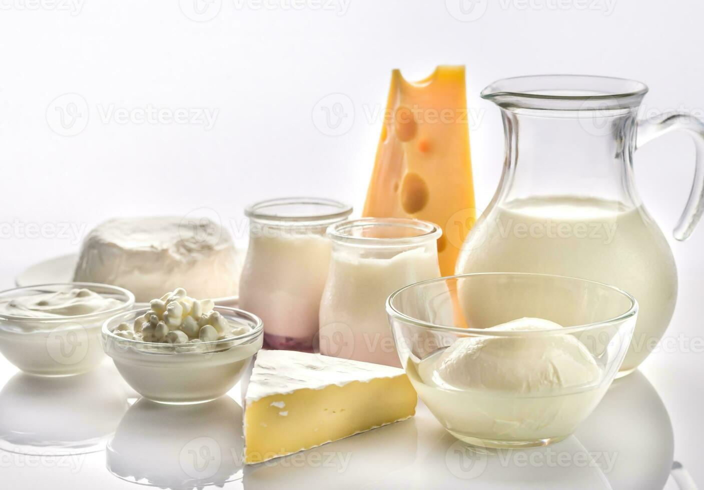 Dairy products set photo